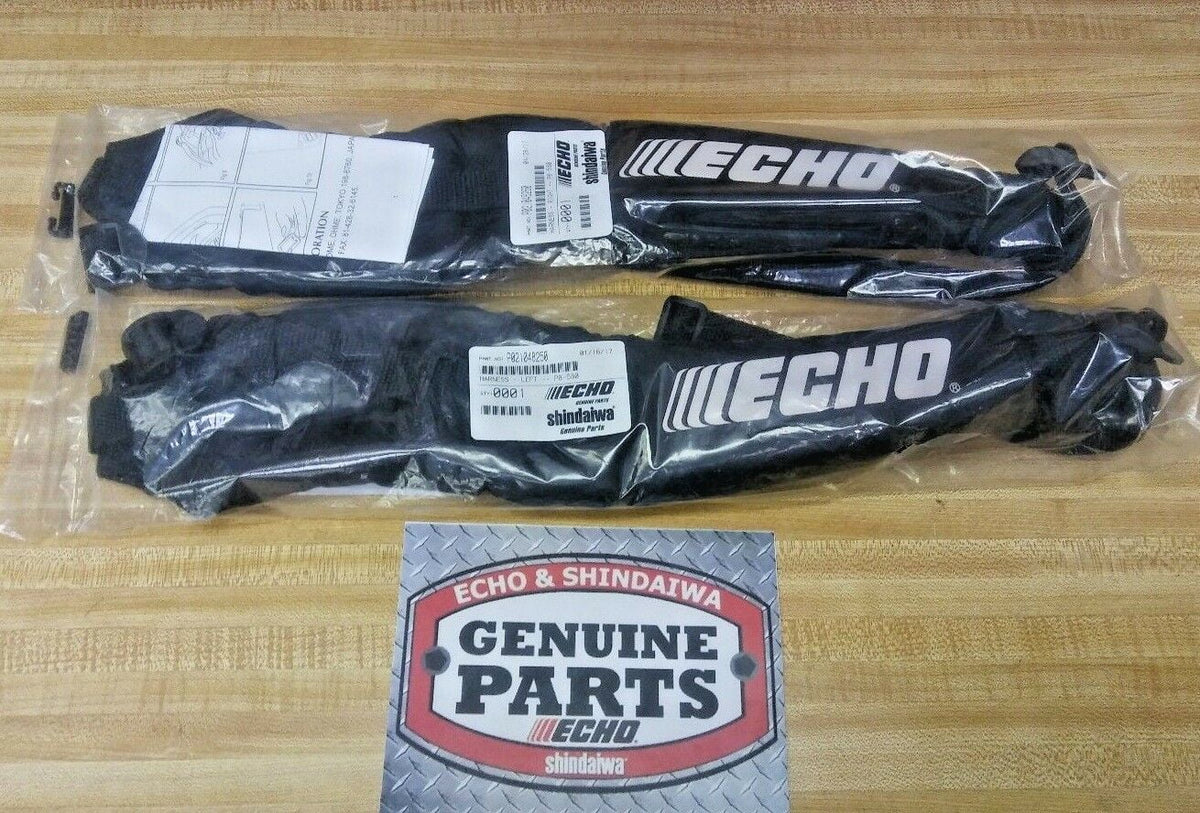 Echo P021048250 left Genuine straps For P021048260 + right and (2) Harness pb-580H/T