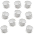 RV Drop Camper 10 with Plastic Boat Drain In Pocket Inch Holders Insert Motorhome O.D. 3-1/2 Pontoon Auto & Car Truck I.D. Hound for Recessed 4-1/8 Cup Marine Universal White Inch Red