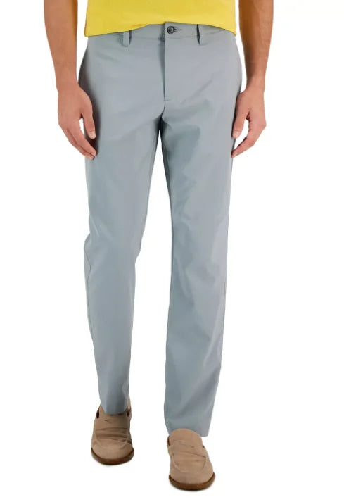 Grey 32 38 Solid Portfolio Pants Men's Slim-Fit Perry Monument in Tech Ellis x
