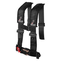 Black 2016-2017 Passenger w/Adjustable Racing Turbo 4-Point Safety Side 3" for H-design Clip Can-Am Harness 1000 Dragonfire Maverick Sternum