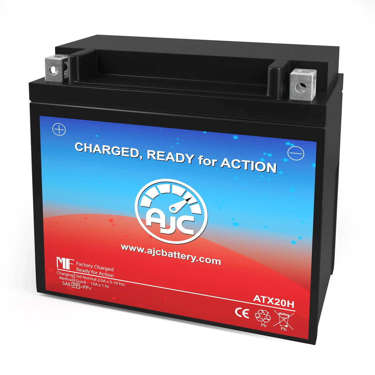 (2005-2008) 500 500CC Motorcycle GTx AJC Compatible Bombardier Replacement Battery with Battery