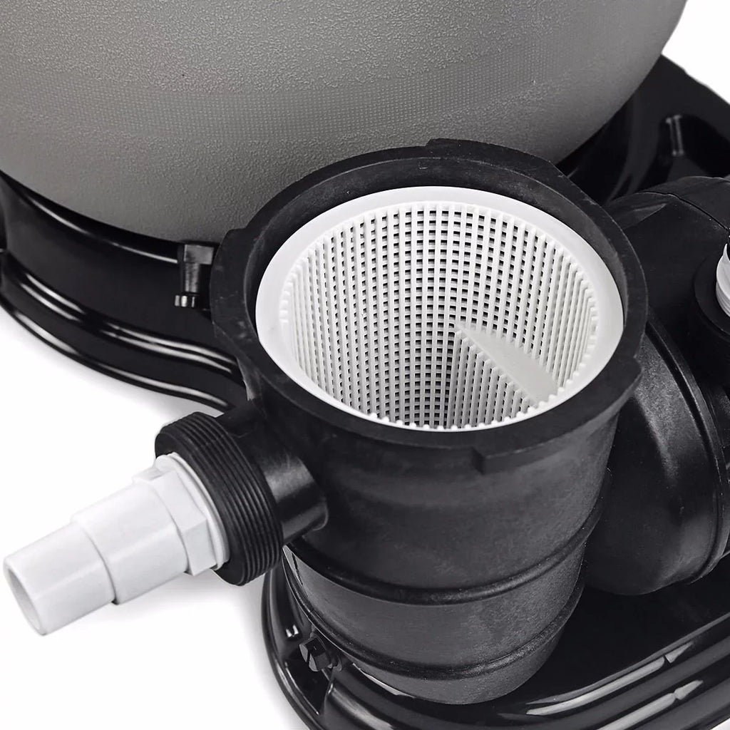 XtremepowerUS with 19" Set 4500GPH Pump Sand 1.5HP Filter Filter System Aboveground Multi-Port inch Pool