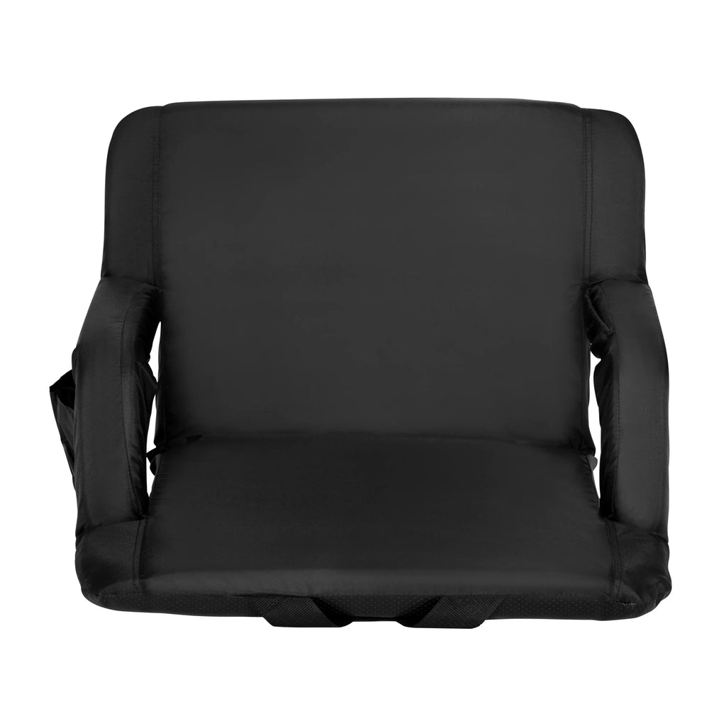 Fabric Stadium Black Wide Flash Furniture Malta Extra Chair,