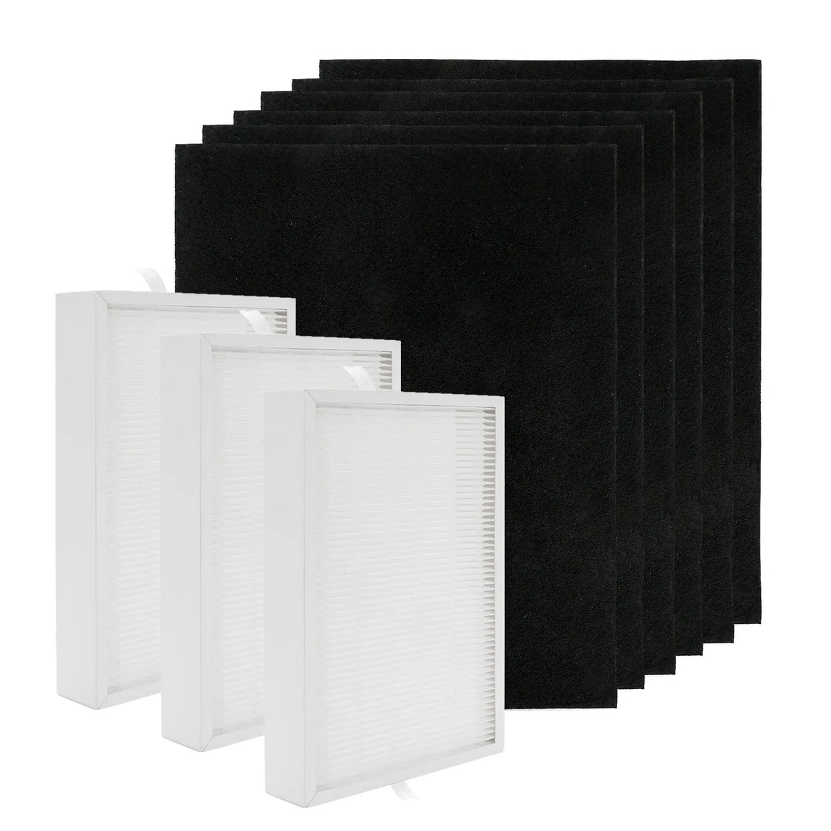 GasSaf 6 HPA304, for HEPA HPA300, Honeywell HPA5300, Filter Carbon Replacement + for Honeywell A R Series Filters HPA835 Replacement , HPA300VP, Pre-Filters 3 HEPA