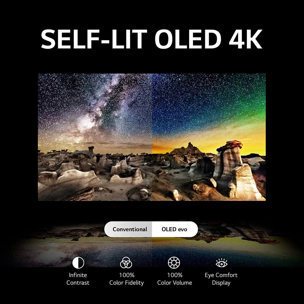 Wireless OLED (2023) with Inch TV UHD Subwoofer Soundbar Smart with OLED55C3PUA 4K Atmos 3.1.3ch LG Dolby a 55 with Atmos and evo SC9 Dolby LG
