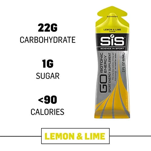 Running, IN - Lemon Endurance 2 & SPORT Performance & Athletes, Isotonic 22g for Energy Lime Sport Cycling, Acting for Nutrition Energy SCIENCE Carbohydrates, Gels, Gels Fast Triathlon,