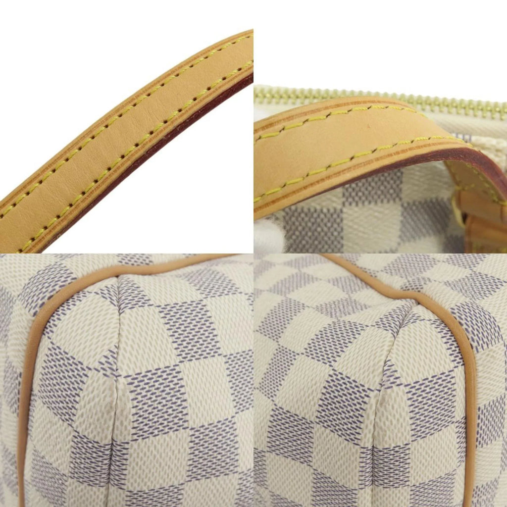 Canvas Tote Bag Women's Pre-Owned N41280 (Good) Azur Damier Totally PM