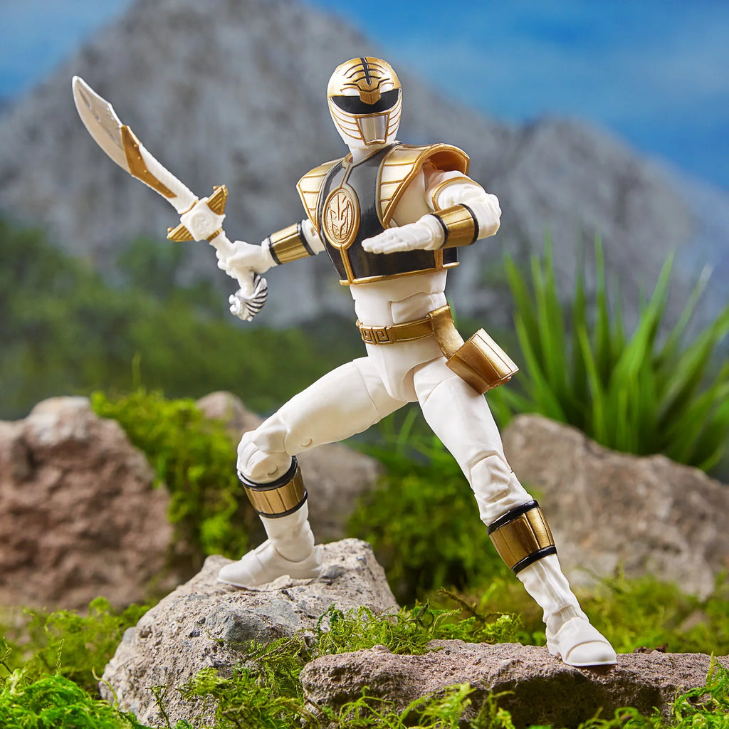 Power Ranger White Figure Lightning Morphin Mighty Rangers 6-inch Collection