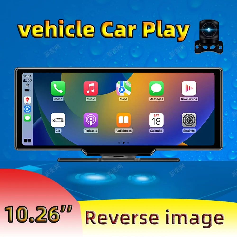 Rearview Car Mobilephone AUX APP Car Console Car Video Auto 10.26in Car Ametoys Multi-language Recorder Control Car Multi-
