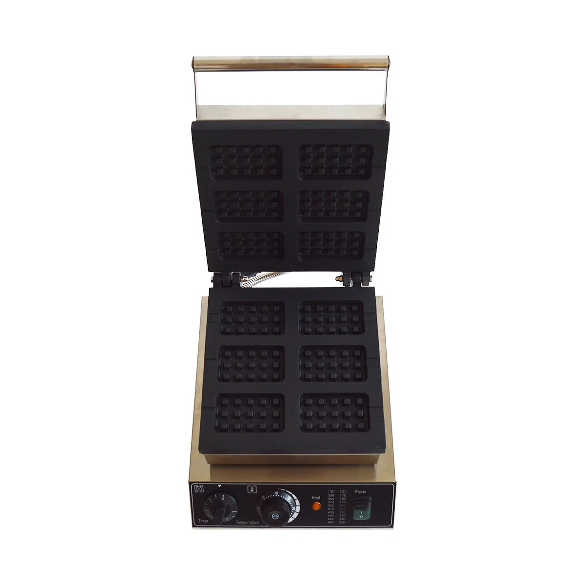 Scones Keli 6Pcs INTSUPERMAI Nonstick Commercial Machine Grid Waffle Baking Electric Machine Grid Six Oven