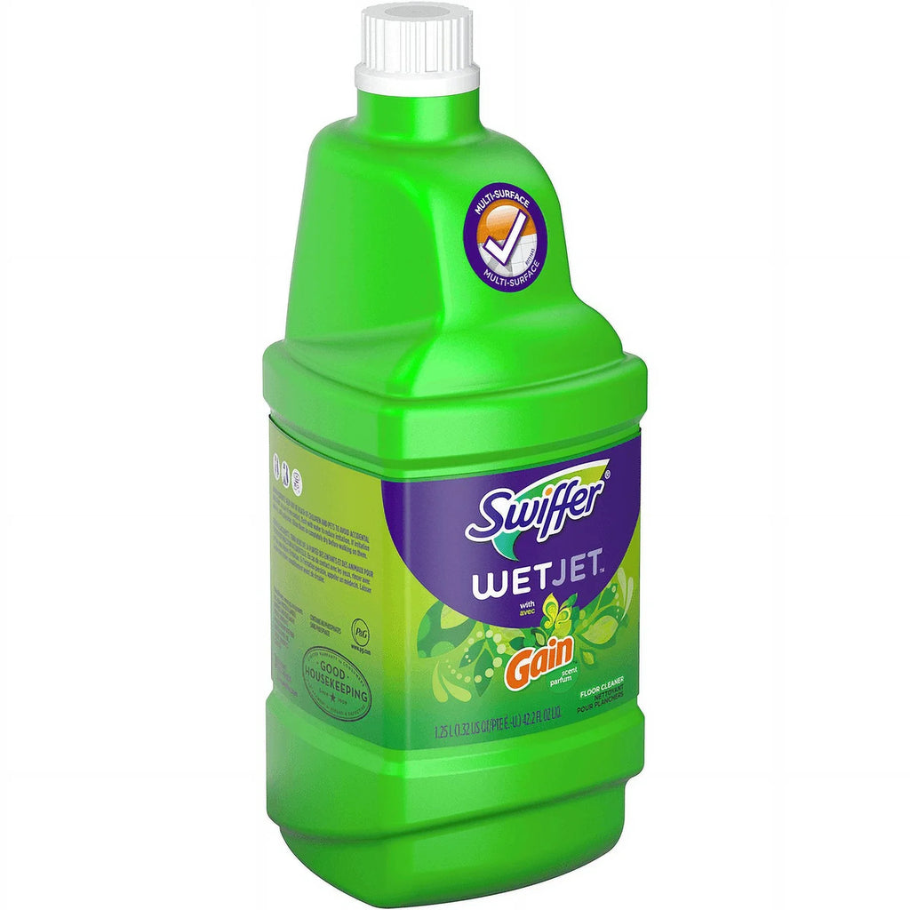 Purpose WetJet Gain All Swiffer 1.25L(4/Case) - System, Cleaning
