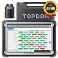 Diagnostic Scanner Scan Matching,34 Car Key ECU Coding, TOPDON Reset Tool OBD2 Bi-directional Services Plus Advanced Phoenix