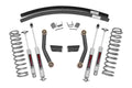 II Suspension Add N3 1984-2001 Jeep Leaf Lift Series Country | Cherokee 3" (fits) | 670XN2 Shocks Rough Kit | XJ