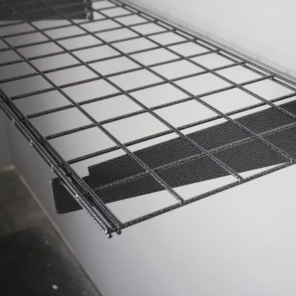in 2 - in. pack Garage System Hammertone 15 Wall in. 45 Shelf HyLoft Wire Storage Steel x