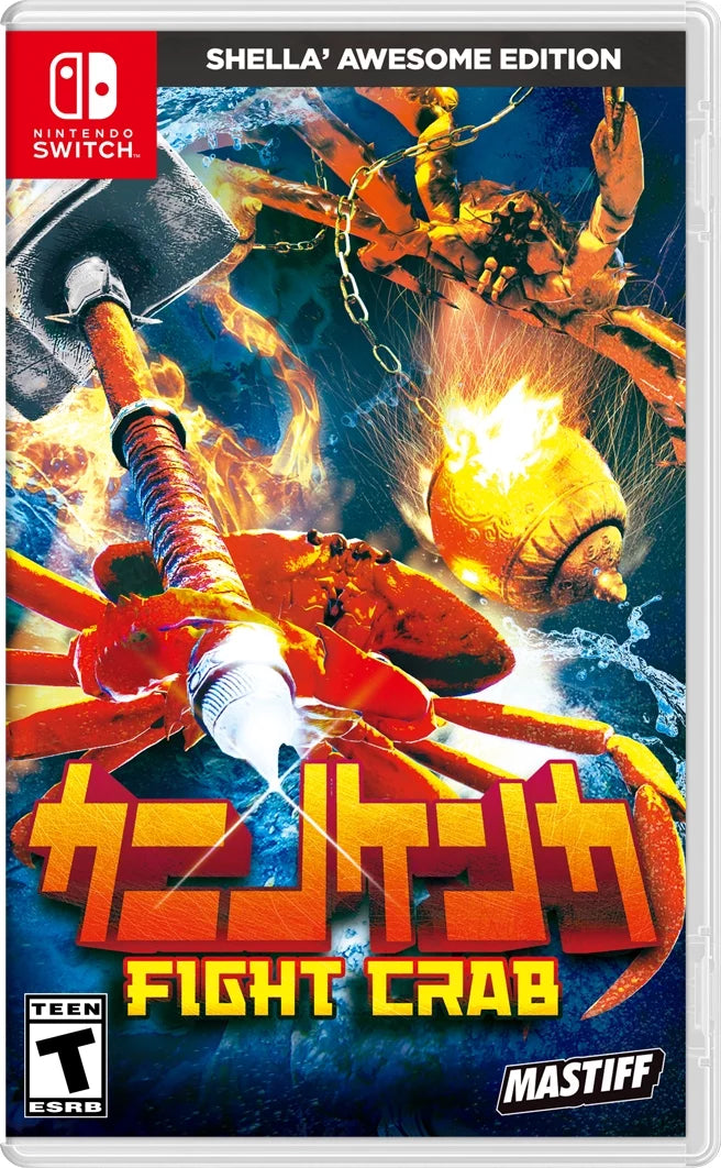 Mastiff, 859292000768 Awesome Shella' Switch, Nintendo Fight Crab: Edition,