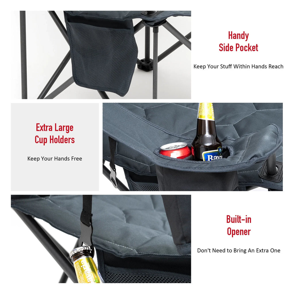 on and Chair convenience your Folding adventures! 12.13 - ultimate Oversized Experience exterior comfort Camping -