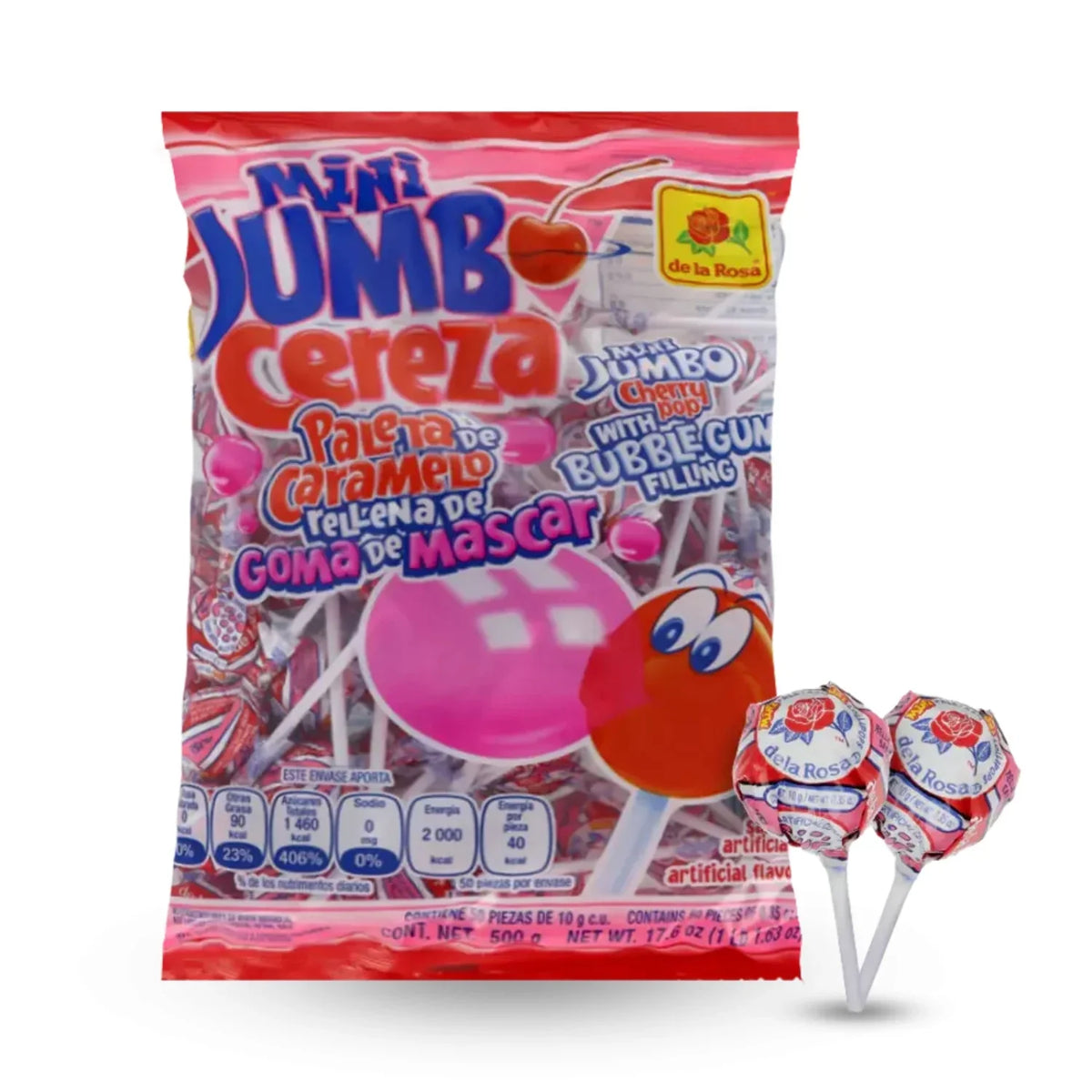 Rosa Jumbo - Units Mini La Case 25 De - Cherry