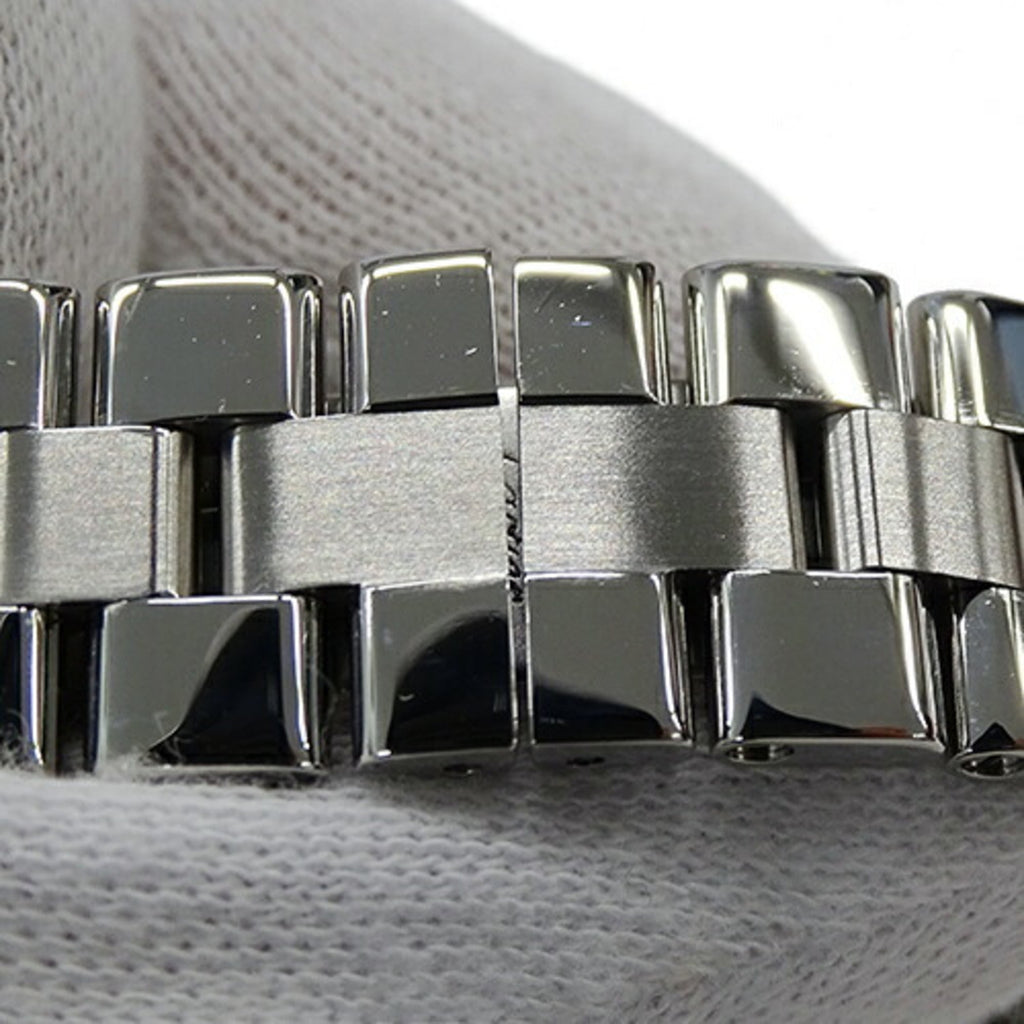 Stainless Ladies SS Steel Date Silver Quartz W62016V3 Cartier Pre-Owned (Fair) SM Roadster Polished Watch