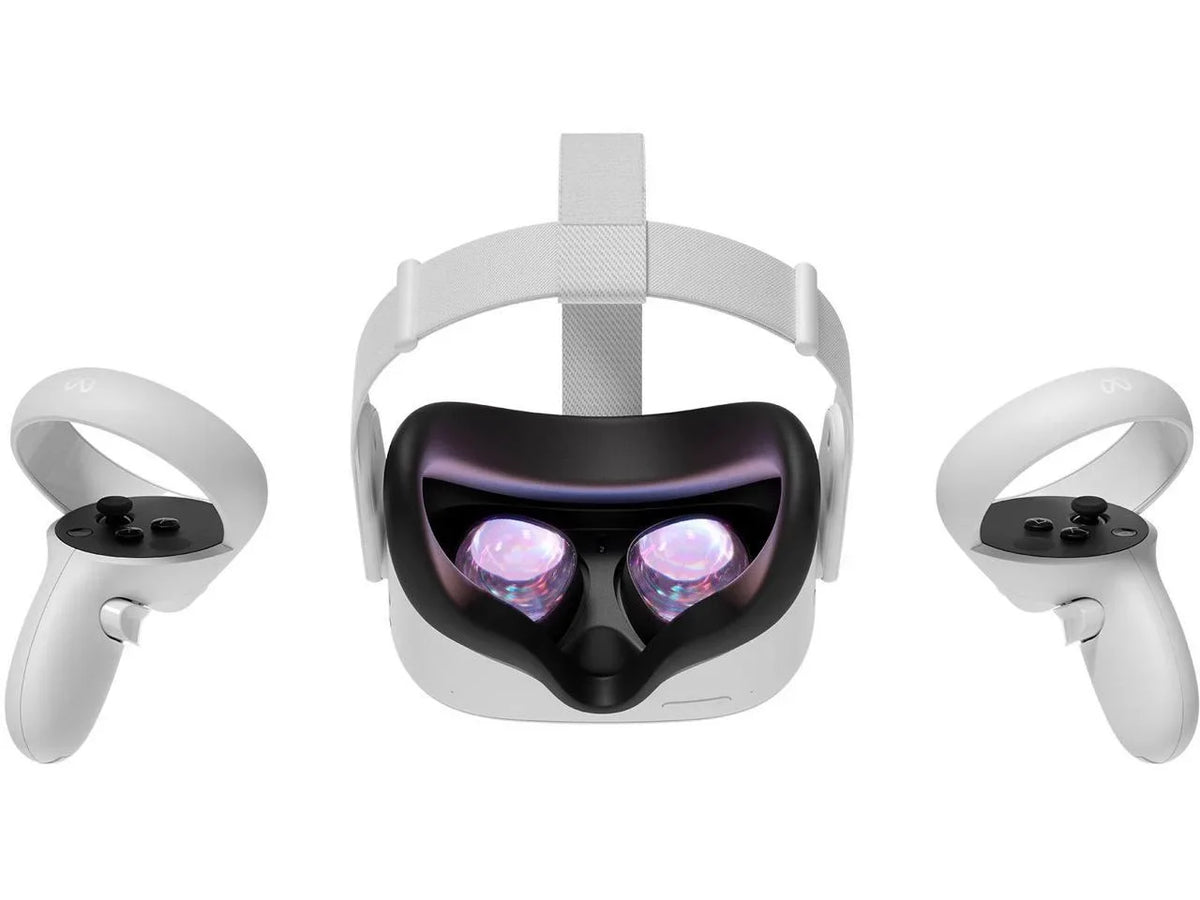 2 with Meta (Oculus), All-In-One Quest Reality Cefesfy Advanced Virtual Headset, Bundle 256GB, Accessory