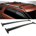2Pc Interceptor Utility Rack Aluminum Police Roof Explorer Bar For Black