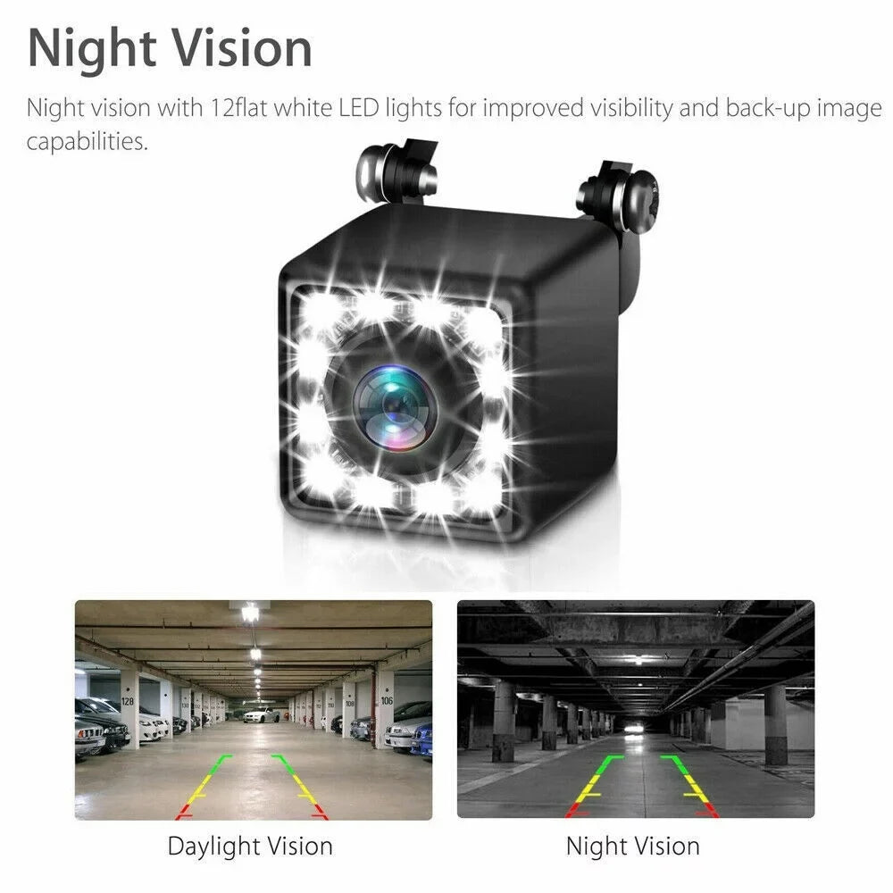 System View Vision Parking Car HD Wireless Night Rear 7" Backup Monitor Camera