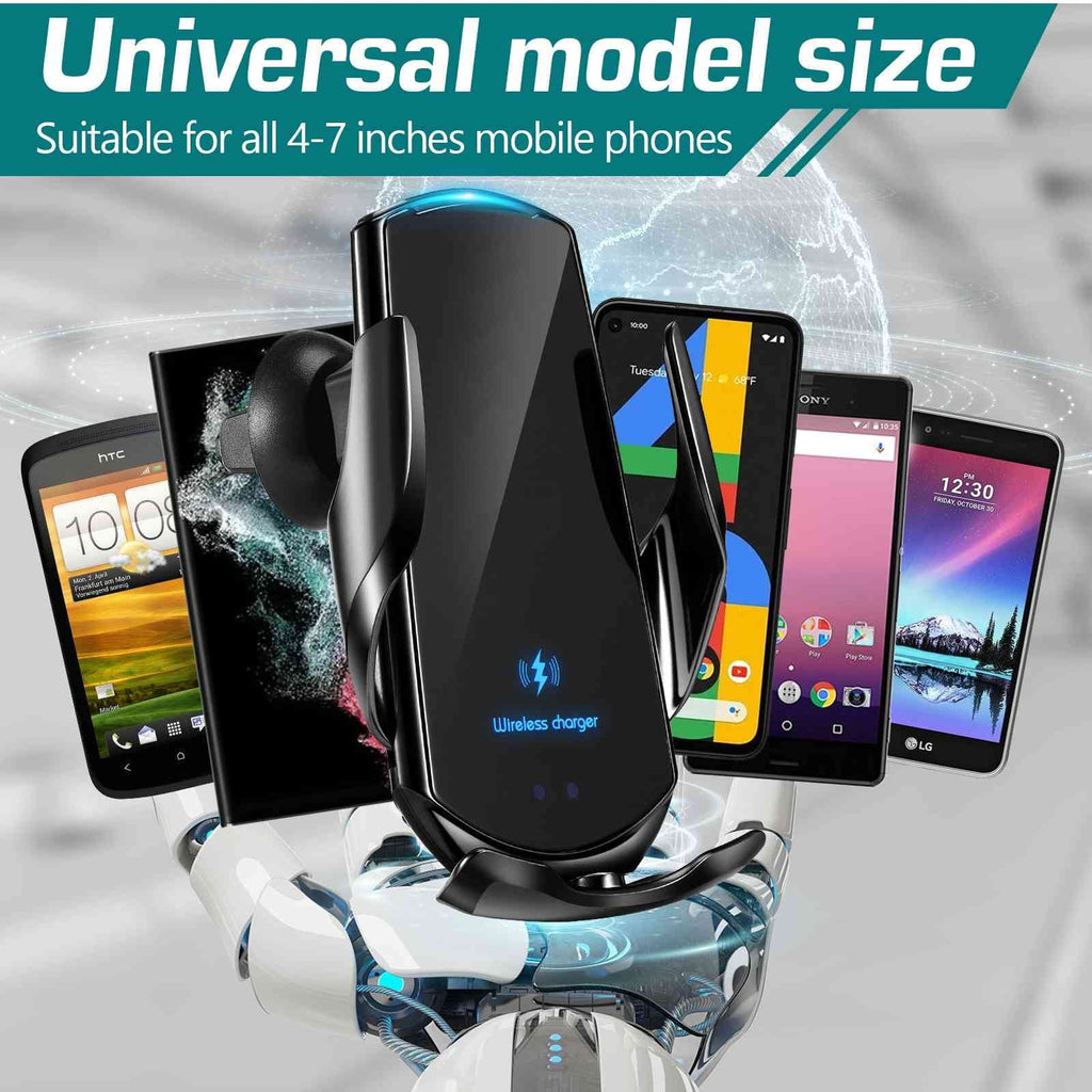Go Holder 920 Phone for Car on Wireless Auto-Clamping the - Optimal 15W Fast Charger: Charging Mount Nokia Lumia
