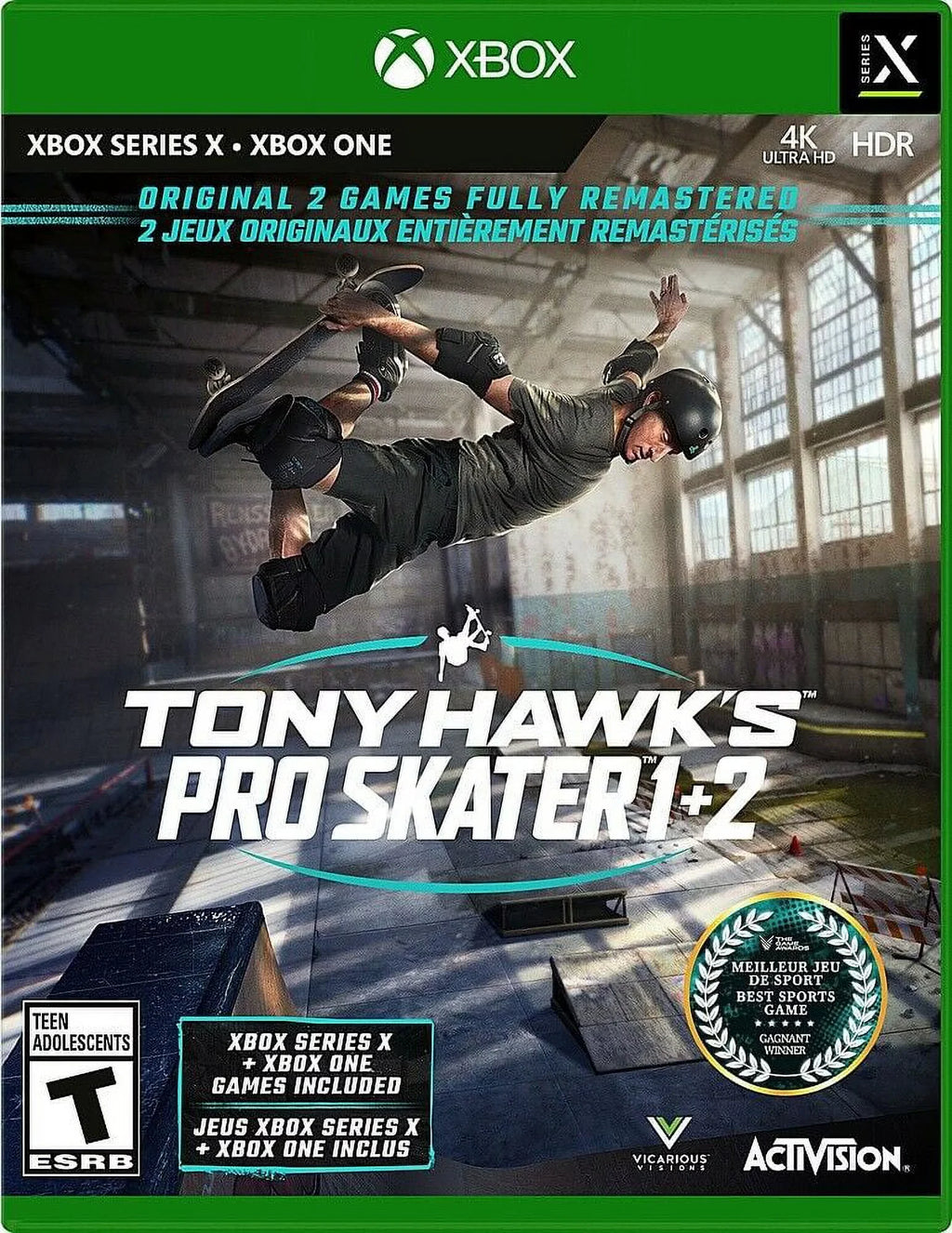HAWK PRO SKATER X 1+2 Series Xbox - TONY