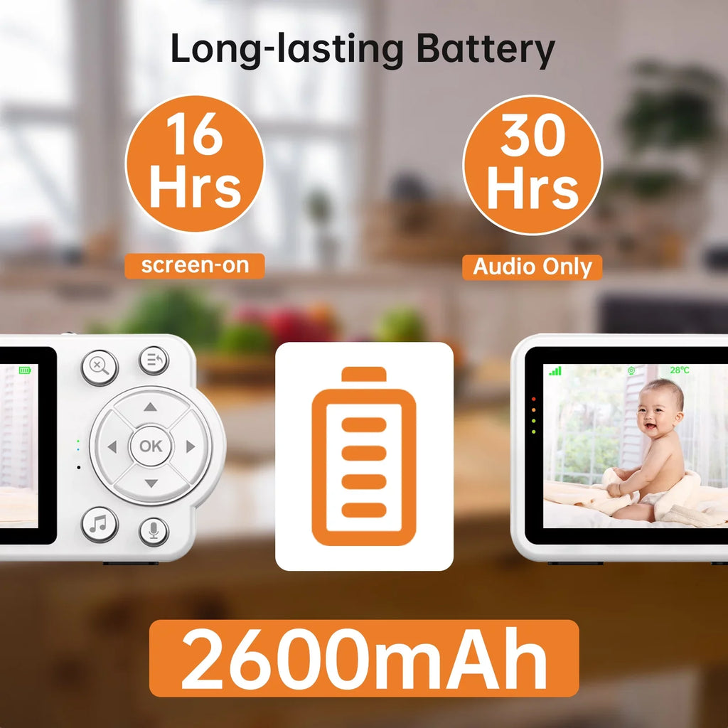 with Monitor, Night Talk, Fixdono Vision, Baby and Monitor Camera Video Baby 480P Audio, 2-Way