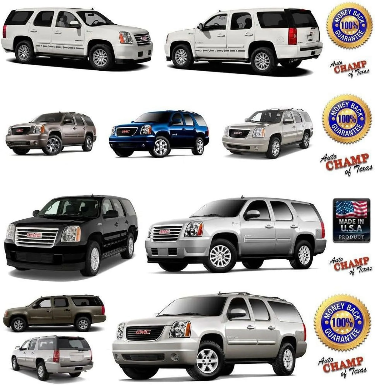 Texas: Auto 2500 Bottom XL Gray - Yukon 1500 Compatible -Driver GMC Side Seat Of Cover SLE 2009-2014 with Champ Cloth