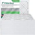 HVAC 14x14x1 Filterbuy Filters Pleated MERV Furnace 8 AC (12-Pack) Air
