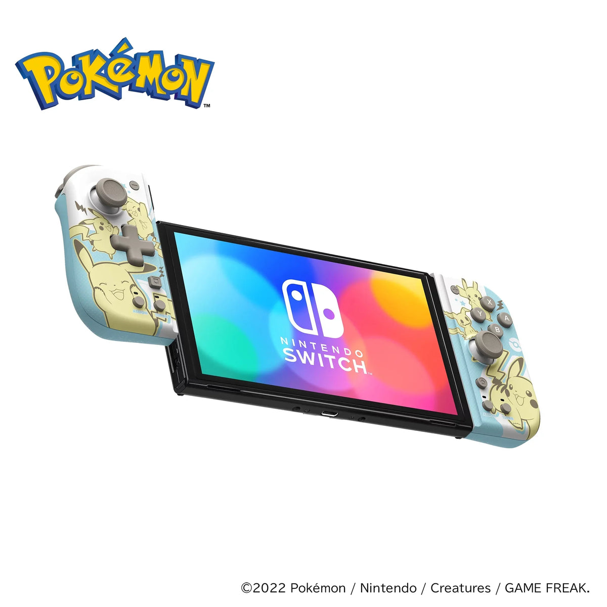 and Switch for Video Game Compact Pad Mode - Handheld Pokémon HORI Nintendo Mimikyu Controller Split Pikachu