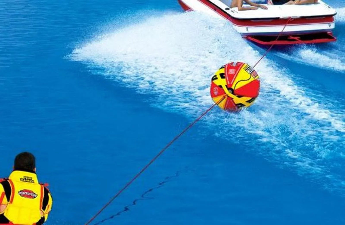 Box 53-2030 Open Tubing Airhead Booster Towable Boat System Ball SPORTSSTUFF