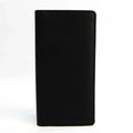 Men's (bi-fold) Wallet Epi Portefeuille Long Brazza Leather Noir M60622 (Good) Epi Pre-Owned