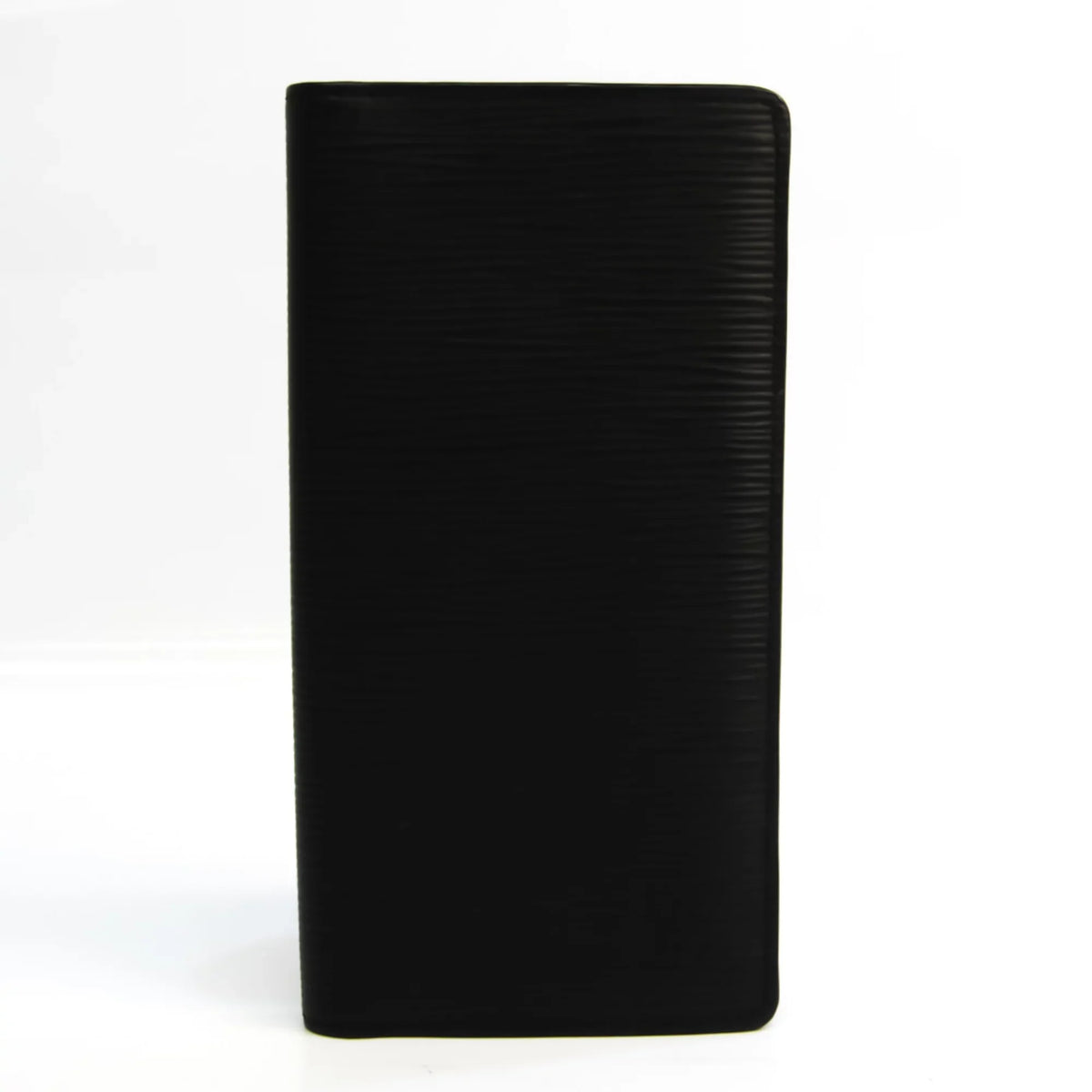 Men's (bi-fold) Wallet Epi Portefeuille Long Brazza Leather Noir M60622 (Good) Epi Pre-Owned