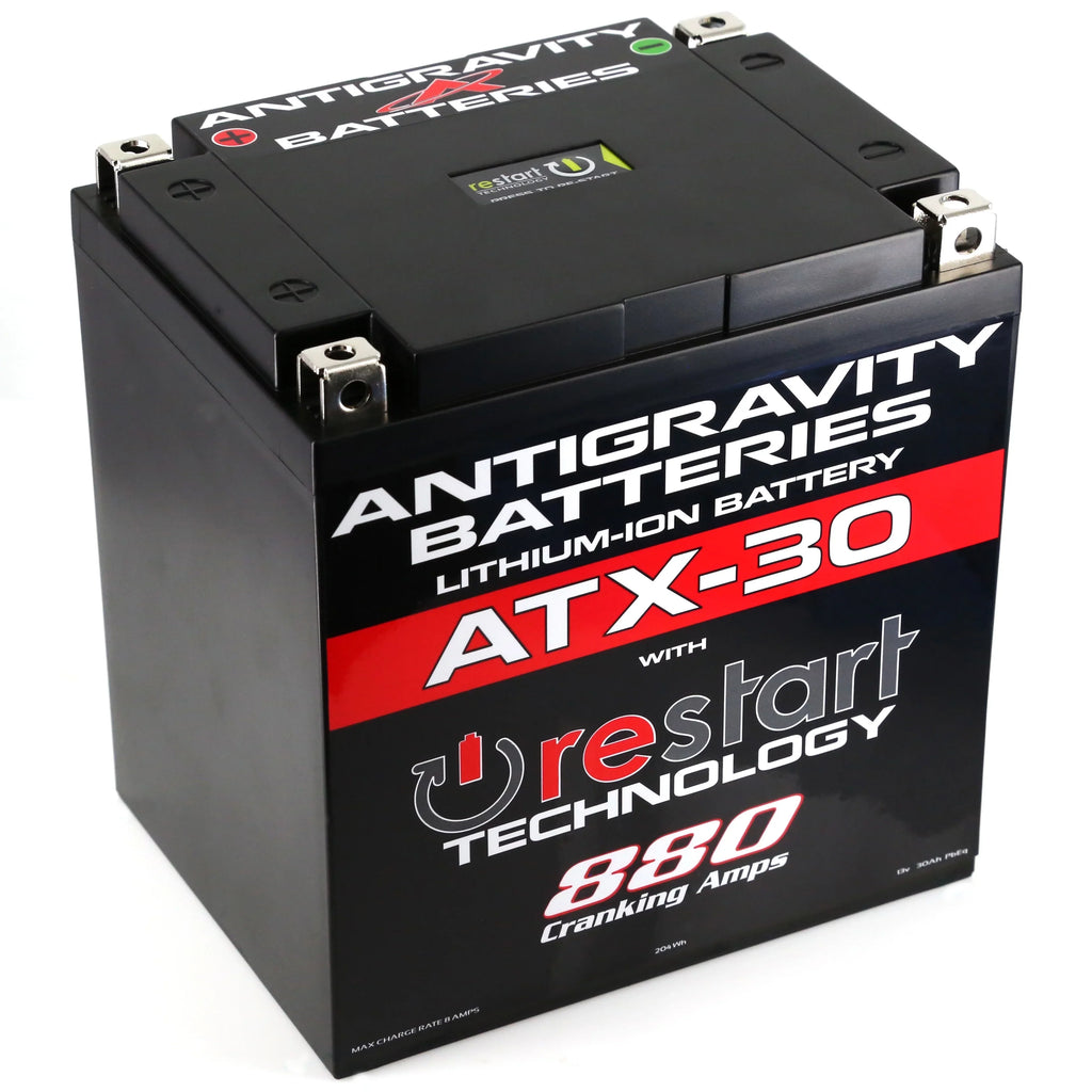 Lithium w/Re-Start YTX30 AG-ATX30-RS Battery - Antigravity