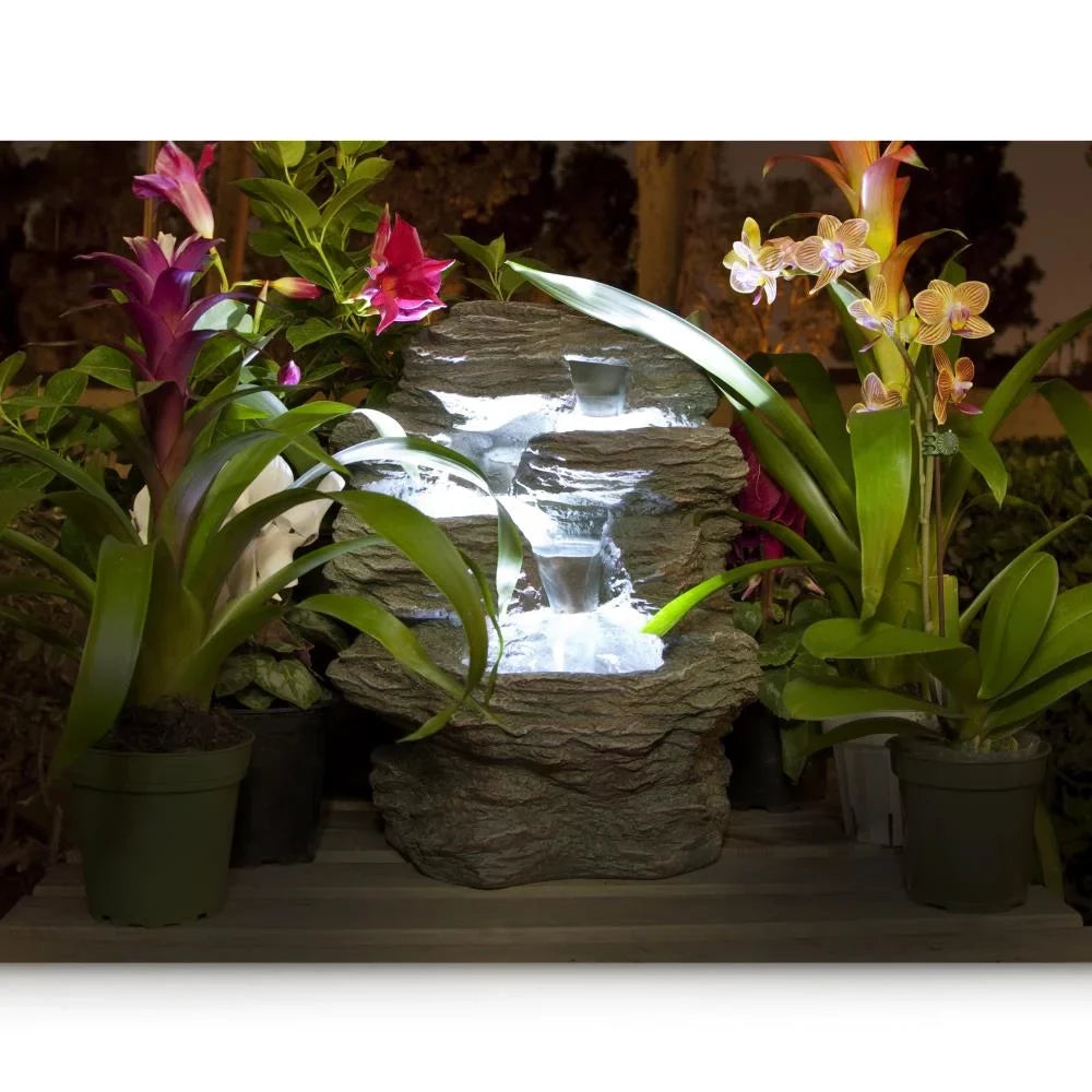 Relaxing - Life liquid Serene SLTWF15LED Feature Decoration liquid - Tabletop Fountain