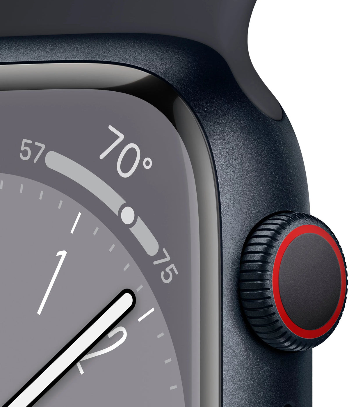 8 Gen 8 MNUV3LL/A (Refurbished) Band Midnight Aluminum Restored Watch 41mm Sport Midnight Series Cell