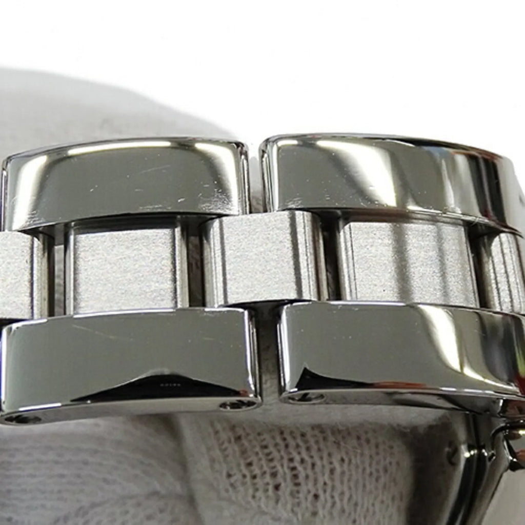Stainless Ladies SS Steel Date Silver Quartz W62016V3 Cartier Pre-Owned (Fair) SM Roadster Polished Watch