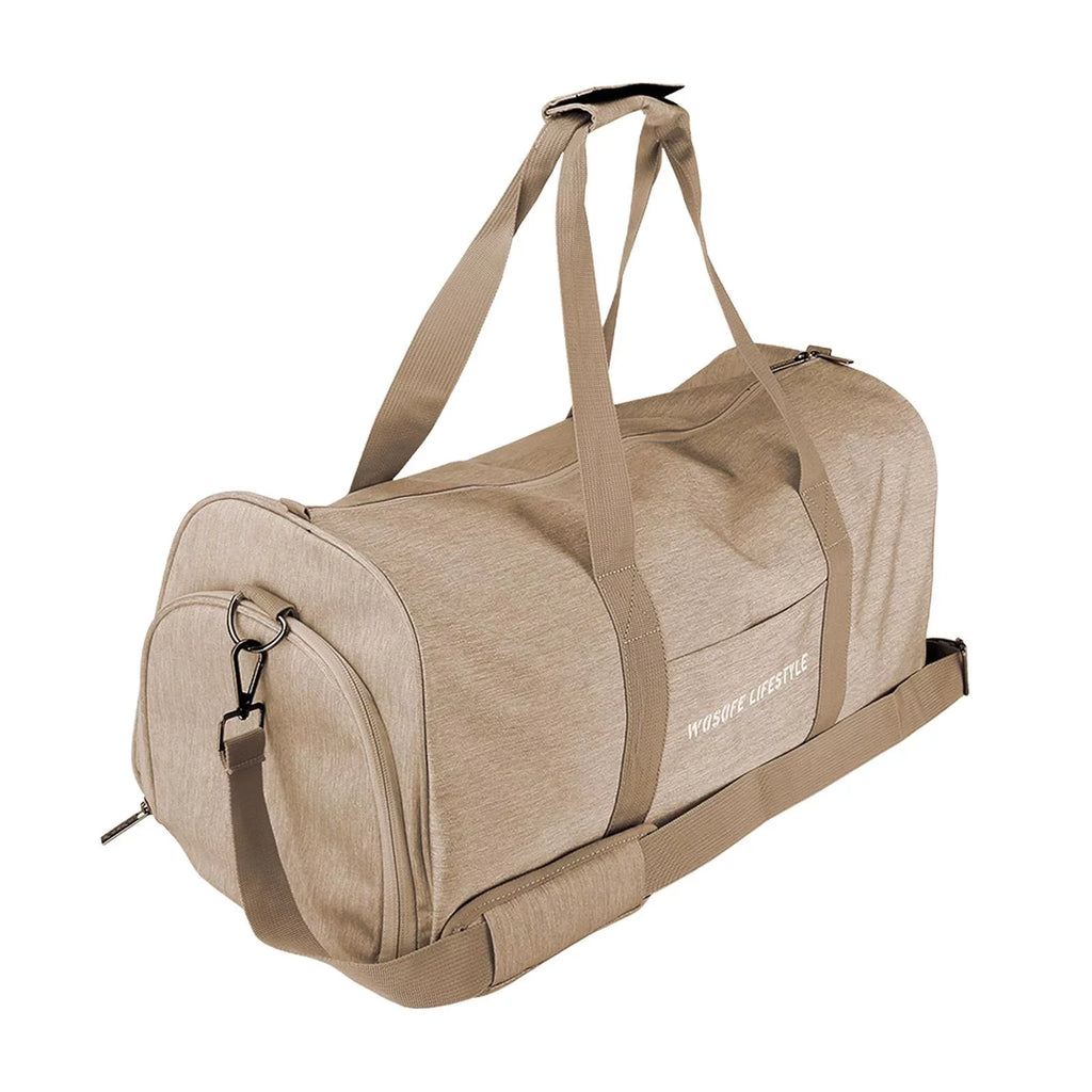 Sports Golf exterior Travelling for Gym Fishing Duffel Lightweight Nylon Men exterior Bag Bag Basketball Yoga Activities Durable Women Brown Bag