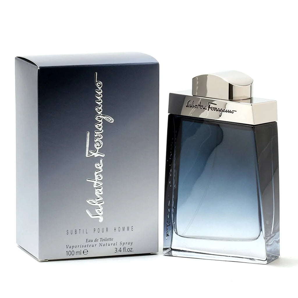 *EN pour Salvatore de Ferragamo Toilette 3.4 oz fl Homme Subtil Eau