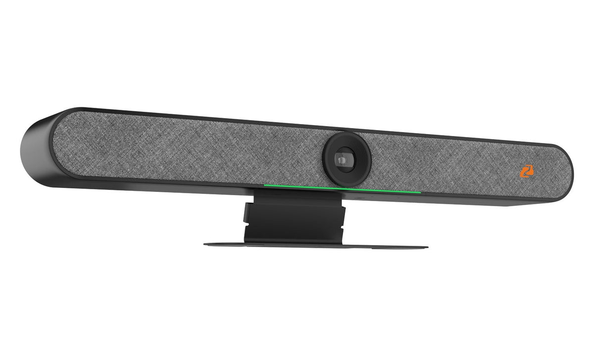 4K UHD All-In-One Auto 20W BZBGEAR Bar Video HDMI/USB-C Intelligent Tracking (Black) and with Speakers/6-MEMS Microphones