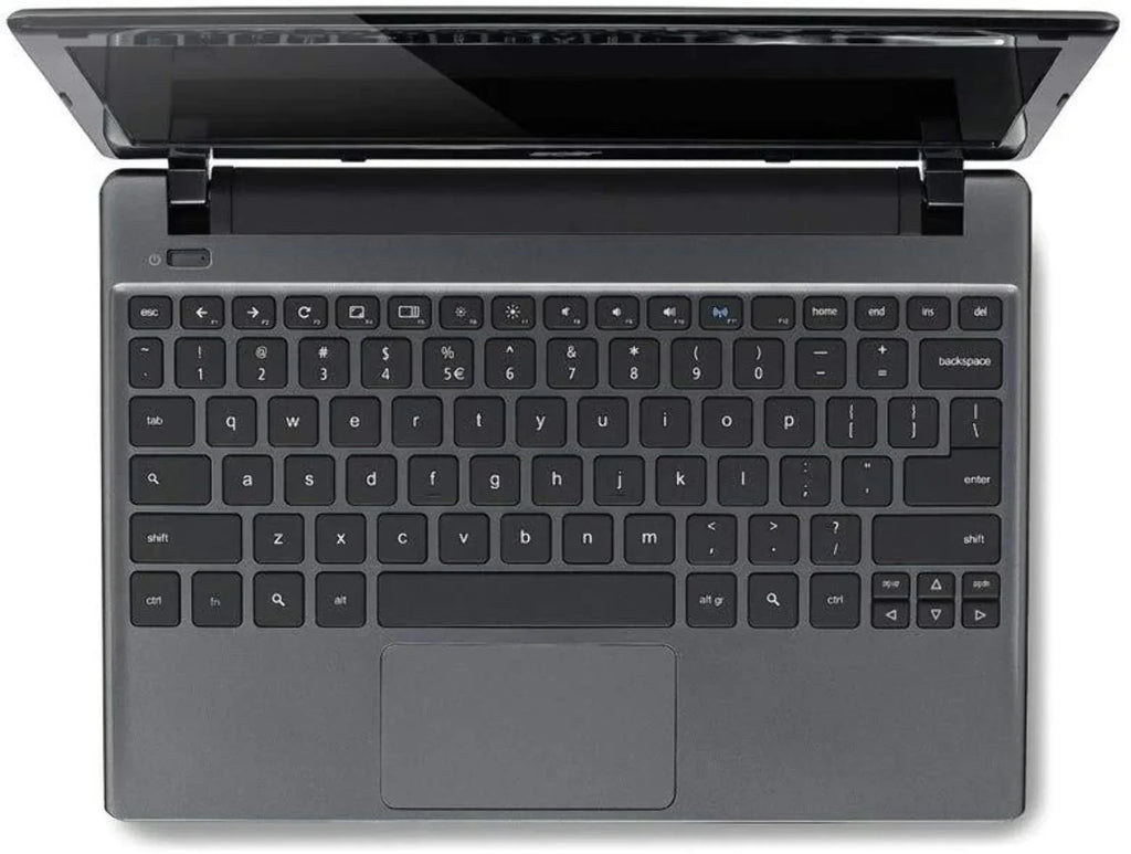 Processor, GHz Refurbished Chromebook 4GB Gray - C710-2487 Aspire Acer DDR3, 11.6-Inch (1.1 320GB Iron HDD) Refurbished