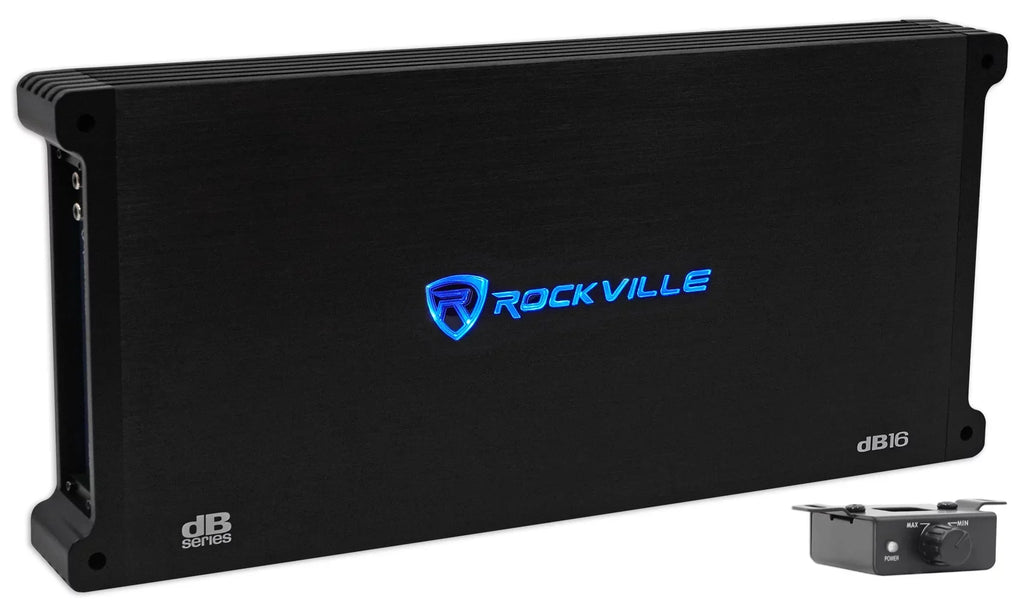 V3 Amplifier+Amp Sub 8000 Subwoofers+Sealed Kit Rockville Box+Mono 12" (2) Watt W12K9D2
