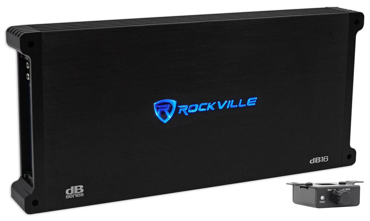 V3 Amplifier+Amp Sub 8000 Subwoofers+Sealed Kit Rockville Box+Mono 12" (2) Watt W12K9D2
