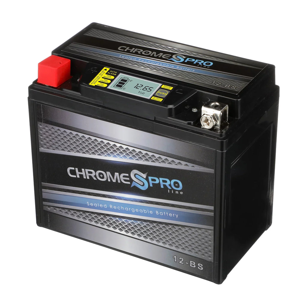 (12-bs Suzuki Battery iGel Volts,10 Gsx-r1000 AGM 12v, Cca) 1000cc Ytx12-bs Ah, Sealed 2001 Chrome Battery for 180 12 Pro Motorcycle