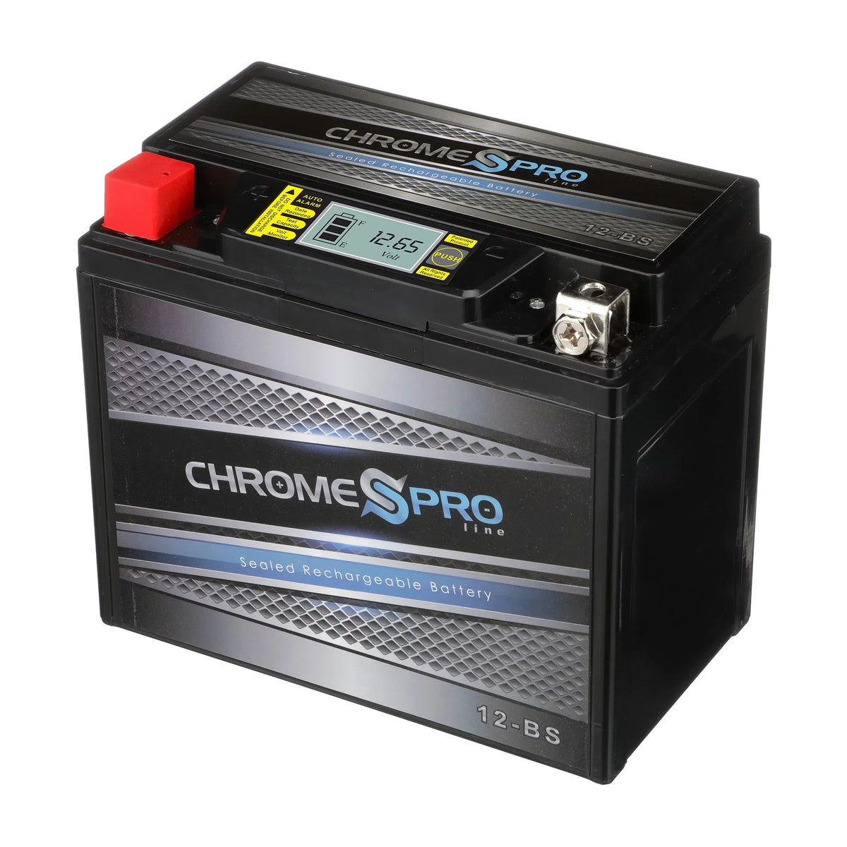 (12-bs Suzuki Battery iGel Volts,10 Gsx-r1000 AGM 12v, Cca) 1000cc Ytx12-bs Ah, Sealed 2001 Chrome Battery for 180 12 Pro Motorcycle