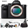 Bag, Memory II Card Mirrorless a7 Alpha Battery, Soft Tripod, Accessories Camera Plus Essential Card, ILCE7M2/B Reader , 64GB Additional With
