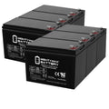 7.2AH EVX1272F2 SLA - Pack GP1272 Sea-Doo 6 12V Replaces ZS06 Battery