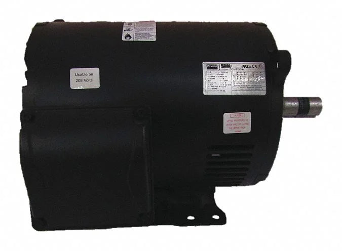 Motor,7 1/2 GP HP,1,175 RPM,230/460V 36VF06 Dayton