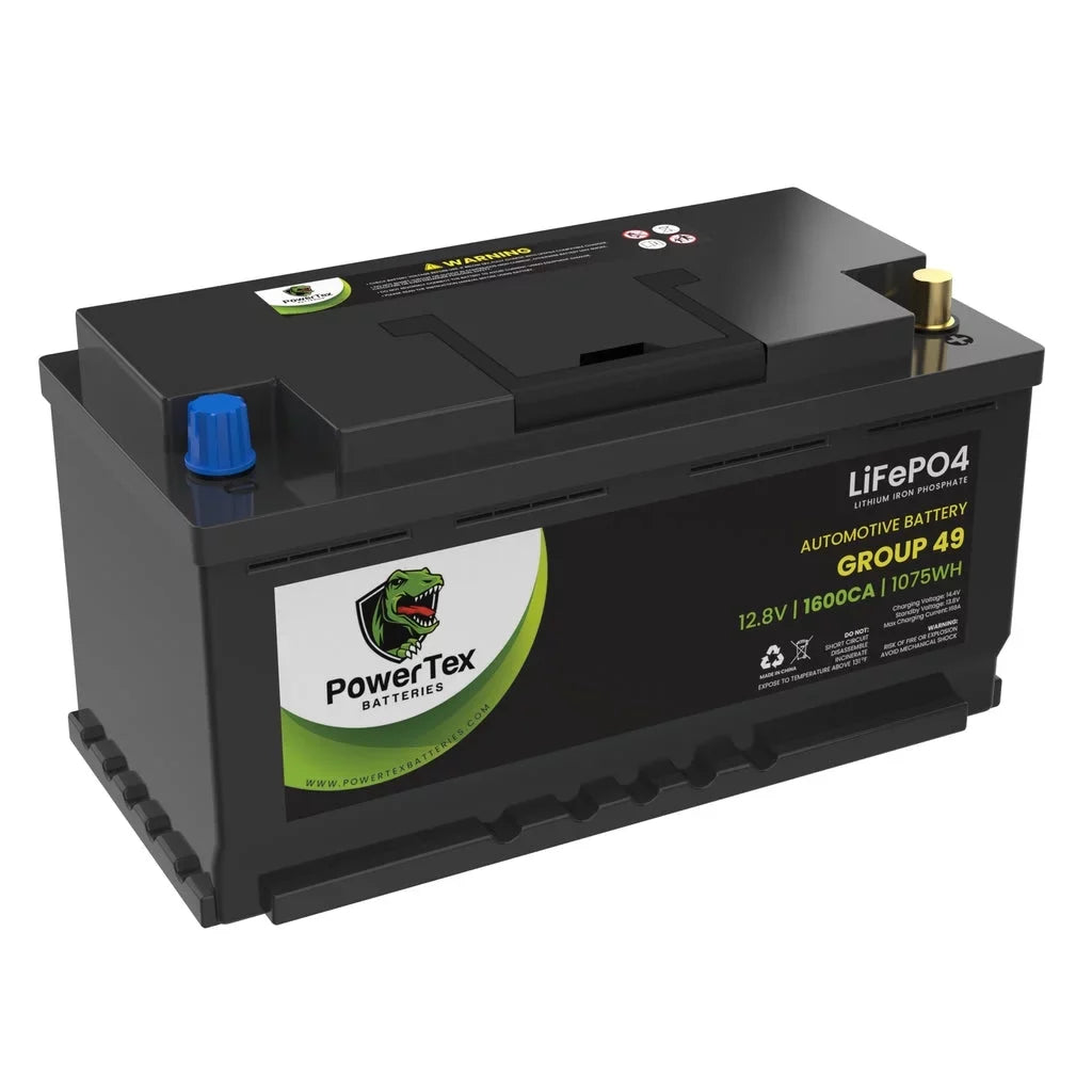 Group LiFePO4 Lithium 49 BCI 2016 Replacement 535i Automotive Battery Battery H8 / Car